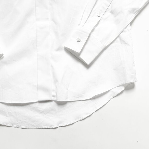 Alexander McQueen Men’s Long Sleeved Button Down Shirt White Size 15 NEW NWT - Picture 4 of 14